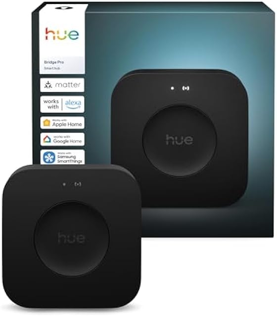 Philips Hue Bridge Pro Smart Lighting Hub, 1-Pack