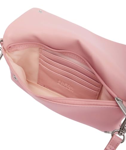 Clutch weave harmony blush sac à main pochette en cuir rose poudré - 3
