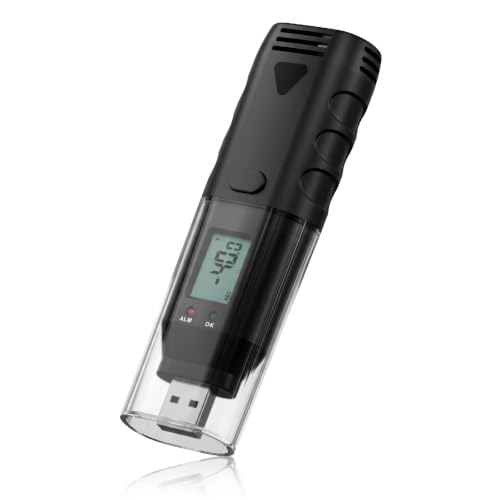 YOWEXA Reusable USB Temperature Data Logger, 39960 Points, ±0.5℉ Accuracy
