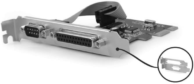 COM Serial Port + LPT Port PCI Express Add-on Card