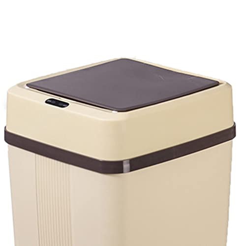 Poubelle à capteur intelligent 12L avec couvercle silencieux Yosoo Health Gear
