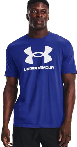 Under Armour Global Foundation Herren-T-Shirt, kurze Ärmel, Heritage Royal, Mittel – Ansicht 2
