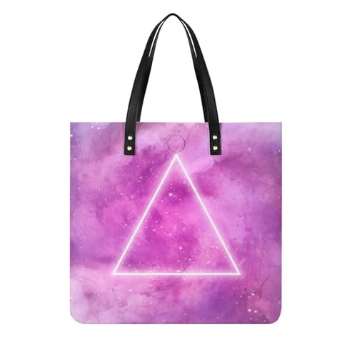 Tote bag pour voyage aquarelle rose : sac à bandoulière shopper