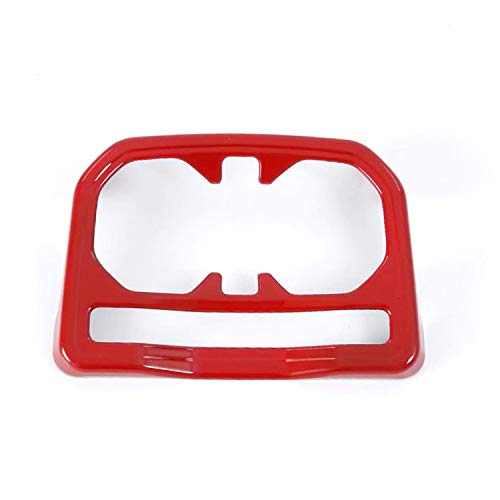 Cubre Porta Vasos Trasero Rojo para Wrangler JL 2018-2020 miniatura 1