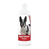 Healthy Breeds French Bulldog Apple Oatmeal Dog Shampoo - All Natural, Tearless & Hypoallergenic Cleanser & Conditioner - Best for Dry, Itchy or Irritated Skin - 8 oz