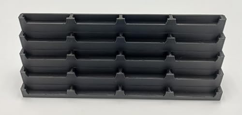 Image of Display Tower, Rack, Case for Game Boy Advance, Game Boy Color, and Original GB Games (Holds 20 Games) (Black)