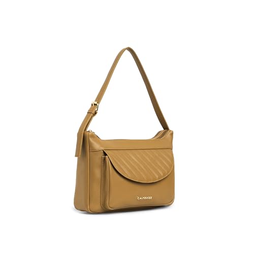 Image of Caprese Jessica Hobo Medium Bag for Women Shoulder Bag with Adjustable Strap|Back Zip|Trendy New Shape, Spacious Design, Ideal for Office, Daily Use, and Travel