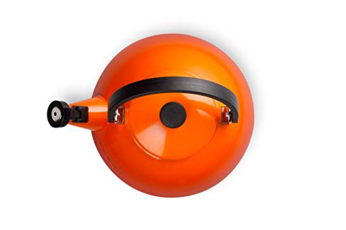 Le Creuset Tetera, Capacidad 1.6 L, Acero esmaltado y Mango fenólico, Zen, Volcánico - Imagen 5