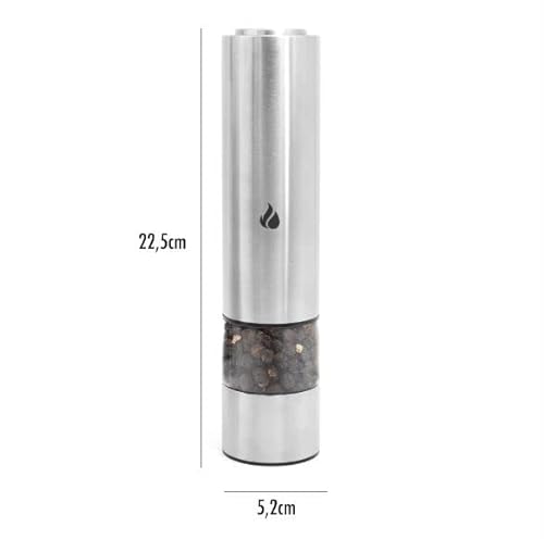 Moedor de Sal e Pimenta elétrico Aço Inox