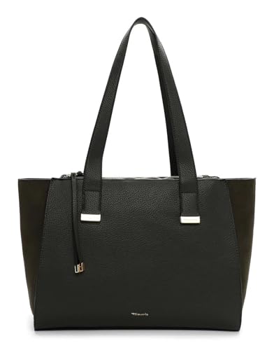 Sac shopper Galina SC Tamaris vert foncé pour femme