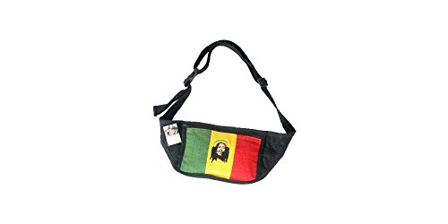 RASTALIFE Waist-Bag/Gürteltasche, 100% Baumwolle und Rasta Motiv Cover