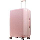 FUL Hello Kitty 29 Inch Rolling Luggage, Hardshell Suitcase with Spinner Wheels, Pink