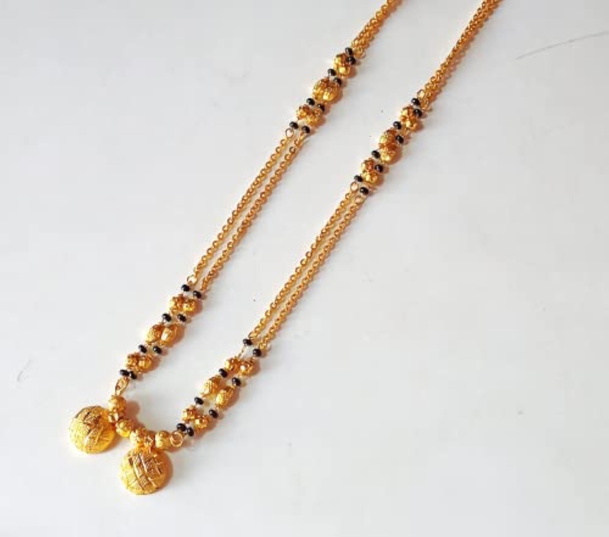 Women's Gold Plated Vati Mangalsutra Tanmaniya