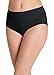 Jockey Women's Underwear Seamfree Breathe Brief - 3 Pack, Black, 7