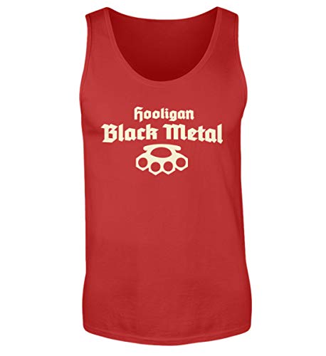 Camiseta de tirantes Hool Black Metal roja que evita el calor excesivo 1