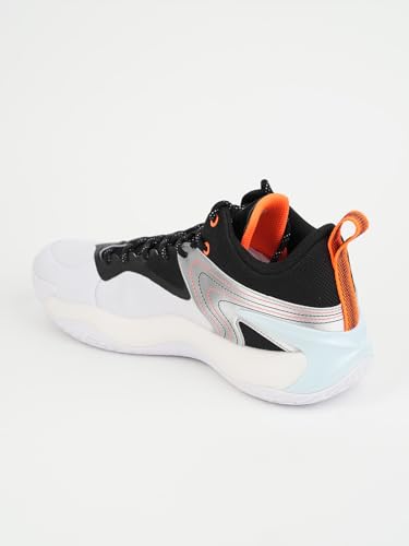 Image of XTEP Men Dynamic Foam Basketball Shoes /Sneakers with Shock Absorption Sports Lining & Breatheable Mesh Upper with Embedded TPU Sole for Extra Support & Rebound