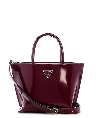 GUESS Arnela Mini Tote, Burgundy