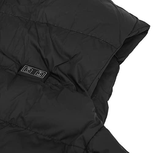 heated vest, comfortable machine washable heat vest long working time for home(xxl)