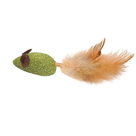 Woofy Art Roll Over Image to Zoom in Catnip Mouse Toy Cat Mint Mouse Natural Catnip Teeth Cleaning Playing Chew Claw Toy for Cat Toy (Pack of 1) (B09ZPPK5Y6) Amazon Price History, Amazon Price Tracker