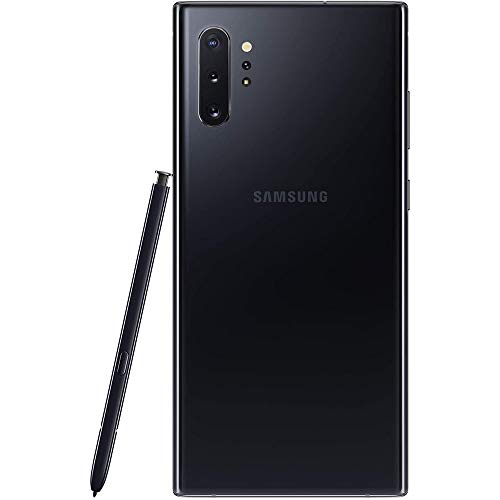 Samsung Galaxy Note 10+ Plus (256Gb, 12Gb) 6.8" Qhd+ Amoled, Snapdragon 855, 4300Mah Battery, 4G Lte Fully Unlocked (T-Mobile, Verizon, Global) N975U1 Us Model (W/Wireless Charger Pad, Aura Black) #TOP3