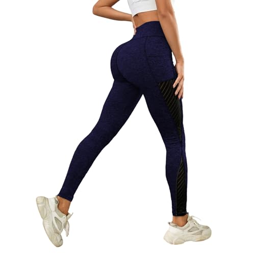 Legging mesh running qui ne glisse pas pour le fitness intense