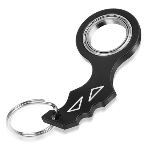 Tyqour Schlüsselanhänger Spinner Keyring Tragbar Finger Spinner...