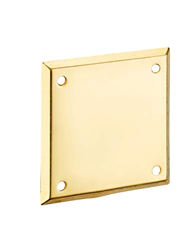 Thirard - Plaque de proprete laiton 60x60