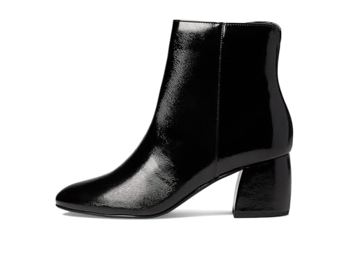 Bottines noires de créateur Davinna aux finitions soignées et design épuré