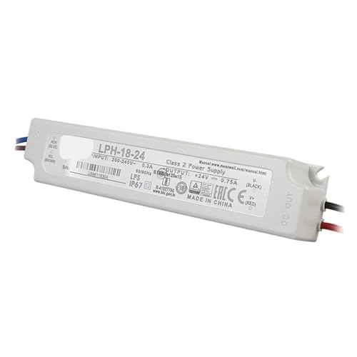 Alimentation à découpage LPH-18-24 convertisseur tension 18W pour boîtier électrique