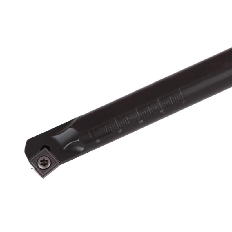 1pc Lathe Tools 12mm S16Q-SSKCR09 CNC Turning Lathe Cutter Boring Bar Processing for Scmt09t3 Internal Turning Tool Holder(S12M-SSKCL09)