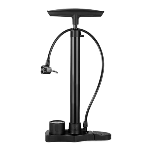 Bomba De Aire Manual,Herramienta Portátil con Monitoreo En Tiempo Real,Inflador De Bicicleta - para Motocicleta, Pelotas, Juguetes, Familia, Hogar, Vehículo, Exterior, Garaje