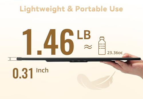 Image of LOSC Portable Monitor for Laptop - 16 inch 1200P FHD Laptop Screen Extender 16:10 IPS Screen External Display with Stand Travel Monitor for PC Mac Phone Game Console