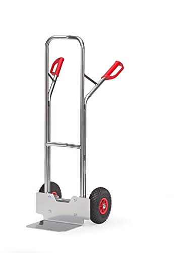 Fetra Alukarre, Traglast 200 kg mit Luftbereifung, Schaufel, 1 Stück, 1300 x 570 mm, silber/alu, A1325L