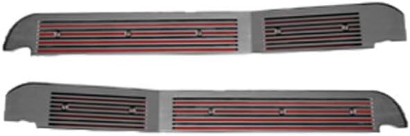 Technical Precision Replacement for Kenworth T660 Year 2014 Rockwood Chrome Billet Aluminum Floor Threshold Plates