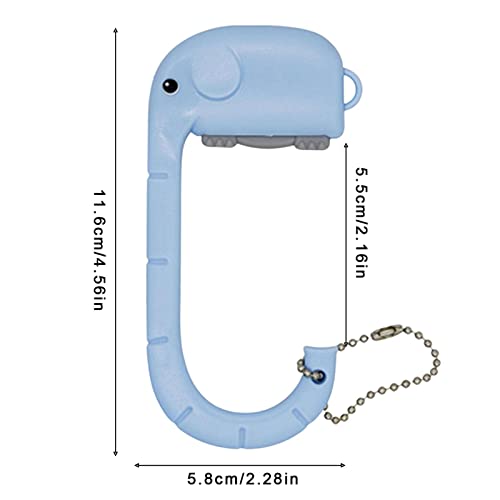 Gancho de Bolsa para Mesa - Cabide de Bolsa Portátil - Suporte de bolsa de design de elefante fofo,