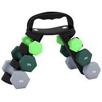 SPORTNOW 12kg/18kg Dumbbells Set of 6