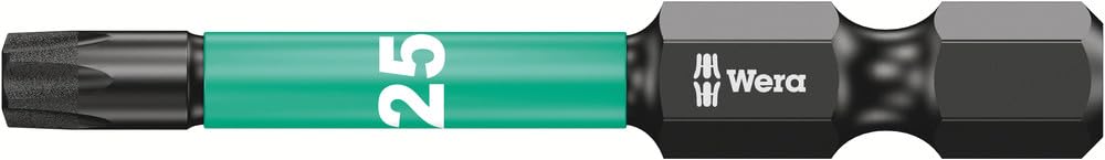 Wera 05073890001 Bit-Check 6 Impacter 1 SB, 6 pièces, Multicolore