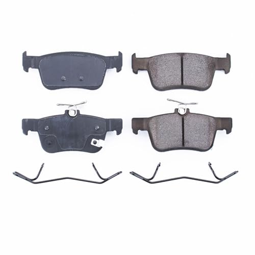 Image of PowerStop Rear Brake Pads for Acura Integra 2024-25 |RDX 2019-25 |Honda Civic 2016-21 |Civic 2023-25 - Z17 Ceramic Brake Pads with Installation Hardware, 17-1878