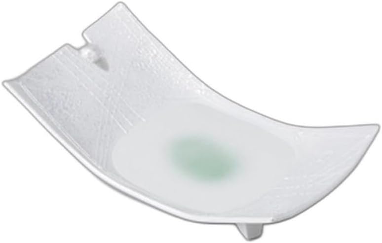 Ischin Luster Sunflower Blowing 8.5 Grilled Dish, 10.2 x 5.2 x 2.2 inches (25.8 x 13.3 x 5.5 cm) | Appetizer Plate, Setomonohonpo