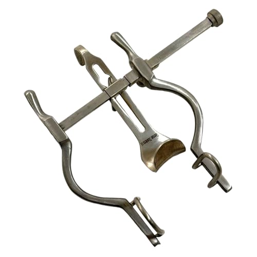 German Stainless Steel Balfour Abdominal Retractor 4in (10.16cm) Veterinary Instrument Tools Autoclave Safe