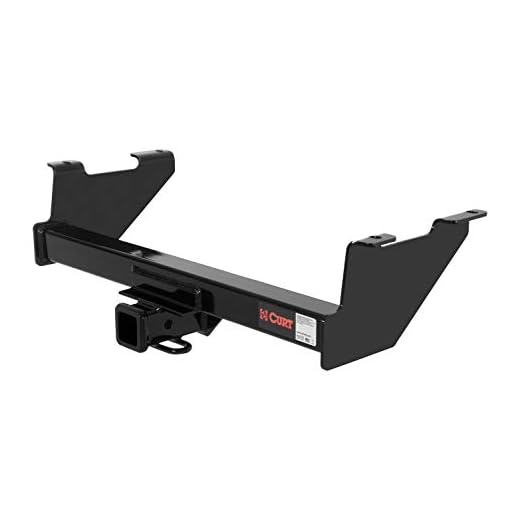 CURT 13401 Class 3 Trailer Hitch, 2-Inch Receiver, Fits Select GMC Jimmy, Chevrolet Blazer, K5 , Black