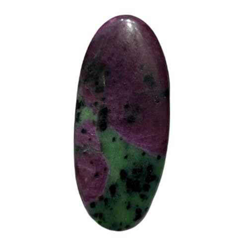 Cabochon rubis zoïsite naturel 47mm pour créer vos propres colliers et bagues bohèmes