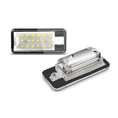 Luz de matrícula para ITV sin fallos en Audi RS6 S6 C6 piloto