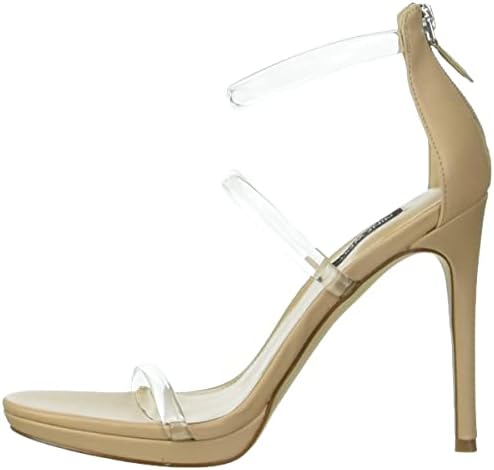 Nine West Women's LEAH3 Heeled Sandal, Blush, 11 | Image 7