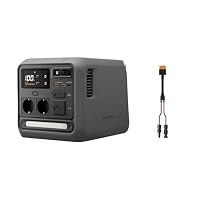 DJI Power 1000 Mini tragbare Powerstation, 1008-Wh-LFP-Akku, kompakte Größe, maximale Ausgangsleistung 1000 W, MC4 Solarladekabel, integriertes MPPT-Modul, Outdoor-Generator für Camping, Wohnmobile – Ansicht 1