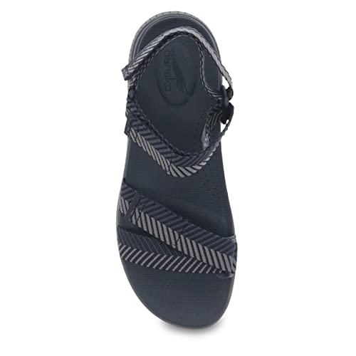 Dansko Racquel Fully Adjustable Sport Sandal for Women – Lightweight EVA Midsole and Rubber Outsole – Natural Arch Technology for Added Support – Hook and Loop Closures2