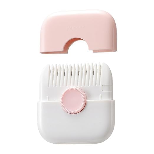 Image of 2 in 1 Hair Trimmer for Split Ends | Dual Side Bangs Trimmer & Hair Arrangement Tool | Manual Hair Cutting Comb for DIY Home Styling and Damaged Hair Removal | Split End Hair Trimmer & Bangs Shaper