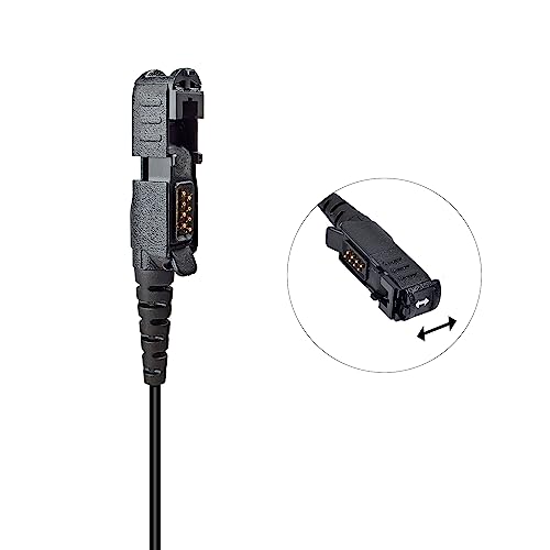 UAYESOK Walkie Talkie Earpiece with PTT Mic - Image 2