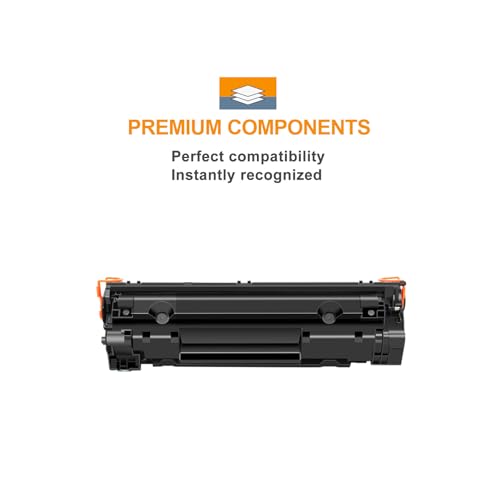 Toner 83A CF283A noir avec puce pour résoudre les pannes d'impression