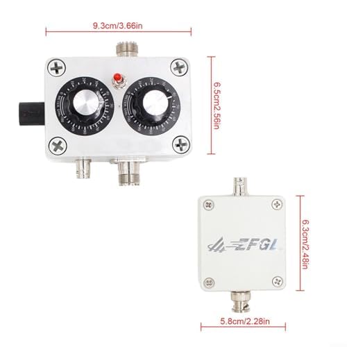 HG-20A Antena de bucle portátil 20W QRP multibanda transceptor de onda corta para ICOM-705 con cobertura de 5-30MHz y 76-108MHz. Construcción de metal